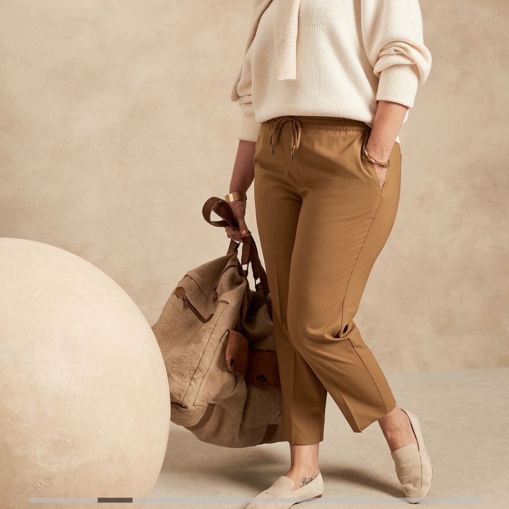 NWT Banana Republic Slim Wool-Blend Pant